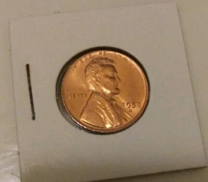 1958-D Lincoln Head Cent schöne unzirkulierte Münze - Bild 1 von 2