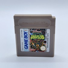 Teenage Mutant Ninja Turtles: Fall of The Foot Clan - Nintendo Game Boy - Mo Only