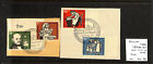Germany, Postage Stamp, #B350-B353 On Piece Used, 1956 Semi Postal (Bb)