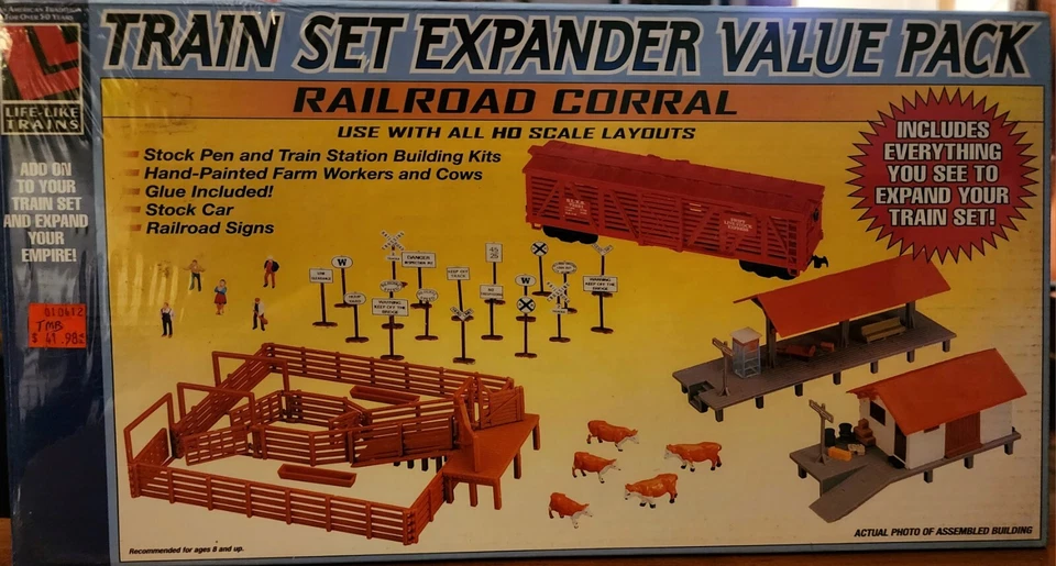 Lote Tren Realista Set Expansor Value Pack - Railroad Corral #1743 Foto 1 de 1