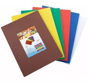 Winco CBST-1824 Cutting Board Set of 6, 18-Inch by 24-Inch by 1/2-Inch, Assorted - Picture 1 of 1
