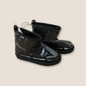Juicy Couture Klash Clear Ankle Boot Black 7 - Picture 1 of 5
