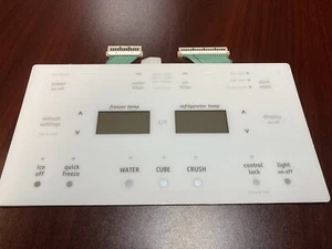 Frigidaire Refrigerator Dispenser Control Panel 242166904 White, OEM New - Picture 1 of 3