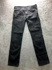 Jeans da uomo neri Levi's 511 slim fit taglia 36x34 - Foto 1 di 9