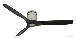 VAM AC Deckenventilator AYAMA Nickel Walnuss Holz Fernbedienung Timer Temperatur - Bild 1 von 1