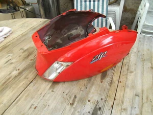 Heckverkleidung Seitenverkleidung Blinker hinten Heck Cover Piaggio ZIP 2 C25 - Bild 1 von 8