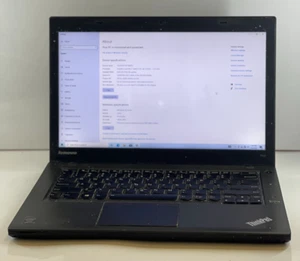 Lenovo ThinkPad T440s Intel Core i7-4600U 2.1GHz 8GB RAM 256GB SSD - Picture 1 of 6