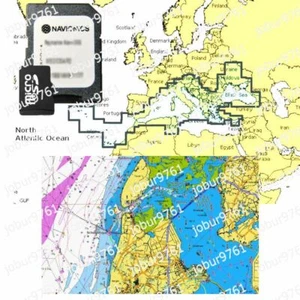 2025 Navionics+ Plus microSD+SD Kartenkarte Karten MSD Mittelmeer und Schwarzes Meer - Bild 1 von 5