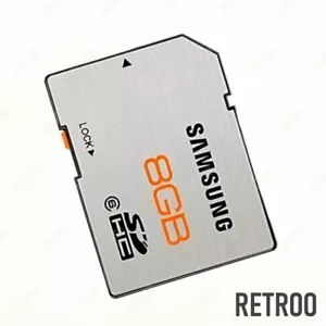 Samsung SDHC 8GB Memory Card Class 6 Secure Digital Camera/Camcorder MB-SS8GA - Picture 1 of 2
