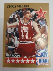 Chris Mullin Golden State Warriors 1990-91 NBA Hoops Basketball Trading Card №22 - Picture 1 of 2