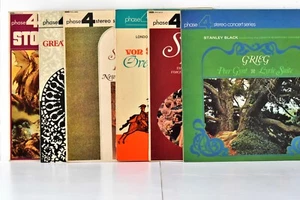 DECCA PHASE FOUR CLASSICAL COLLECTION LOT #6 LPs Various Artists NM - Picture 1 of 14