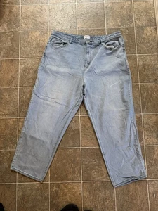 Lane Bryant Women Plus Size 22 Mid Rise Wide Leg Denim Jeans - Picture 1 of 6