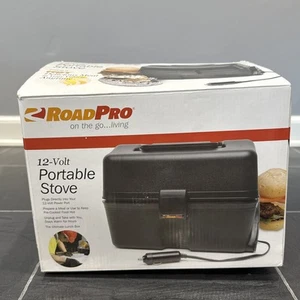 RoadPro RPSC-197 12 Volt Elektrischer Stecker Tragbar Auto Fahrzeug Brotdose Herd - Bild 1 von 5