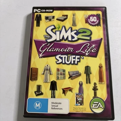 The Sims 2 Glamour Life Stuff Expansion Pack - PC - 2006  Manual & Code included - Image 1 of 4