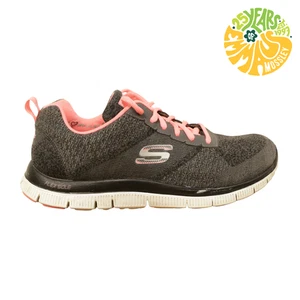 Skechers Skech-Knit Trainers Memory Foam UK 6 EU 39 Flex Sole Lace Up Grey E6 - Picture 1 of 10