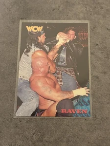 1998 Topps WCW/nWo Trading Card #18 | Raven | ECW Wrestling Legend | Rookie - Picture 1 of 2