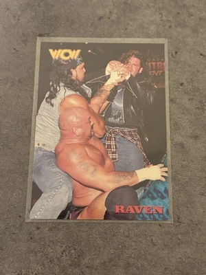 Tarjeta coleccionable Topps WCW/nWo 1998 #18 | Cuervo | Leyenda de lucha libre ECW | Novato Foto 1 de 2