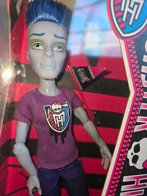 Monster High Ghoul Spirit Sloman "Slo Mo" Mortavitch Zombie Doll - READ - Image 1 of 4