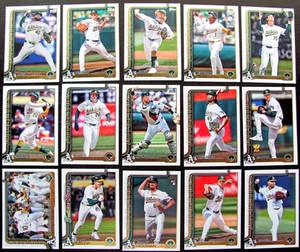 ⚾ 2025 Topps Serie 2 Oakland Athletics 15 Karten Team Set - Bild 1 von 2