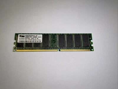 MEMORY 256MB ProMOS DDR-333MHZ-CL2.5 V826632K24SATG-C0 PC2700U-2533 - Photo 1/2