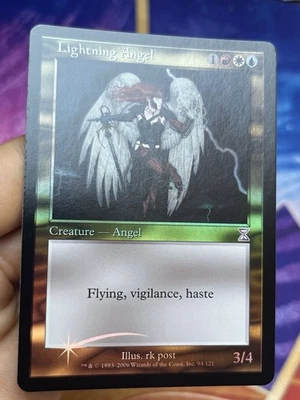 Foil Lightning Angel • Pack Fresh / Gradeable • Time Spiral • Mtg (2187) - Image 1 of 4