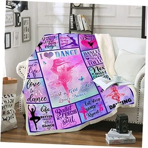 Gifts Blanket, Dance Recital Gifts for Girls & Teens - Ballet Dance Dancer - Picture 1 of 8