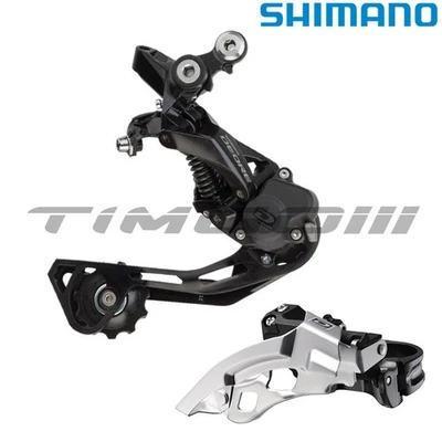 Shimano Deore M6000 MTB 3×10 Speed FD-M610 RD-M6000 Front Rear Derailleur Set - Image 1 of 4