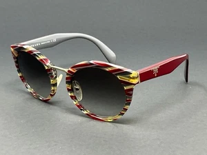 Gafas de sol redondas para mujer Prada PR05T-VAP0A7 gavillas gris burdeos 53 mm Italia” - Imagen 1 de 10