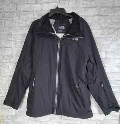 Northface Dryvent Jacket Mens Large Black Outdoors Full Zip Ski Snowboard Hiking - Image 1 of 4