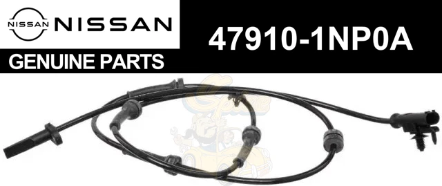 Sensor de velocidad delantero del conductor ABS original Infiniti 47910-1NP0A 2006-2010 M35 M45 Foto 1 de 1