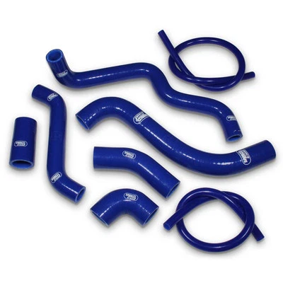 BLUE Samco Silicon Rad Hoses fit Aprilia RSV 1000 Mille  1998-2003 - Image 1 of 4