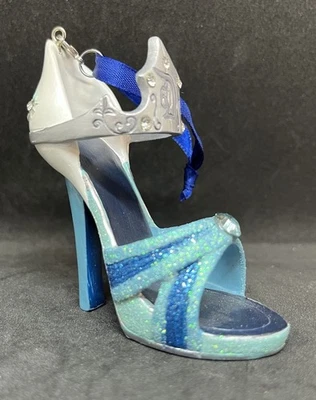 Disney Parks Runway Princess Aurora 60th Sleeping Beauty Shoe Christmas Ornament - Image 1 of 4