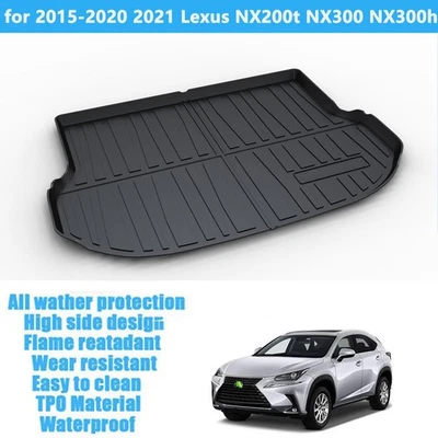 Cubierta forro maletero carga trasero negro para Lexus NX200t NX300 NX300h TPO 2015-2021 Foto 1 de 4