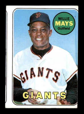 1969 Topps #190 Willie Mays   VGEX X2972980 - Image 1 of 2