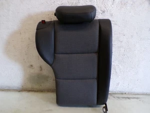Asiento trasero derecho mercedes clase c w203 parte cuero negro "511a53" - Imagen 1 de 5