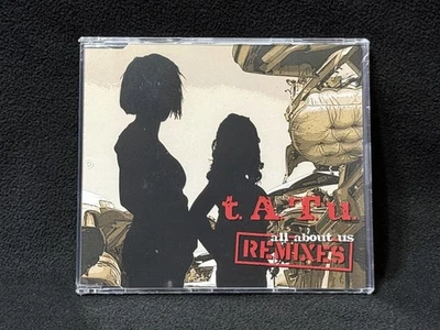 t.A.T.u. All About Us Remixes Taiwan Ltd 13-track CD Sampler Sealed 2005 tATu Foto 1 de 4