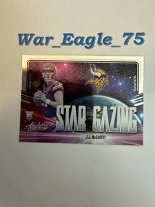 2024 Panini Absolute - Star Gazing J.J. McCarthy #SG-JMY (RC) - Football🧢 - Picture 1 of 2