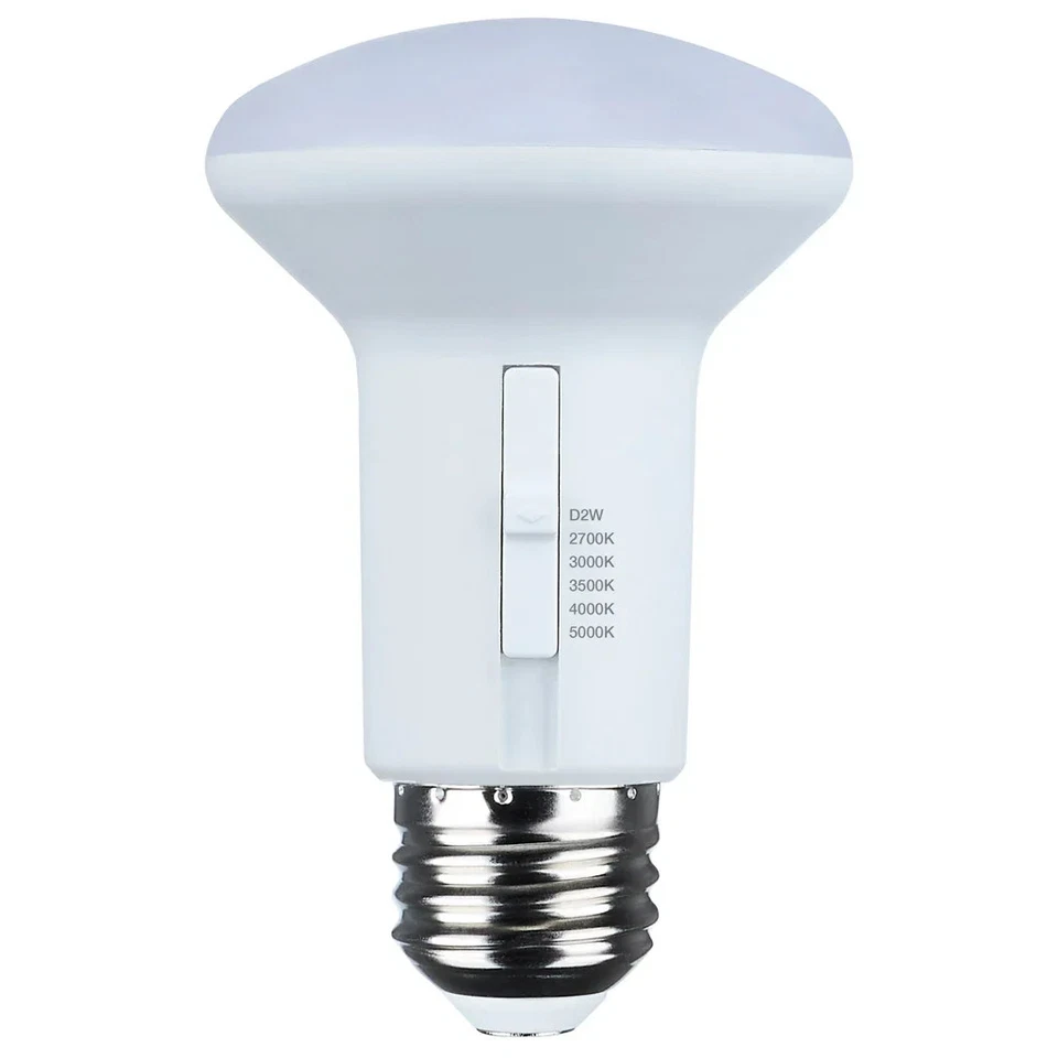 SATCO 5.8 Watt R20 LED - 27K/30K/35K/40K/50K CCT Selectable - Dim to Warm - Whit - Image 1 of 2