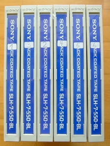 6 x Sony SLH-7-550-BL Magnetband Tonband Aufnahmeband, 18 cm Spulen, Archiv-Box - Bild 1 von 5
