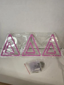 Tri Delta Neon Sign Hot Pink - Picture 1 of 2