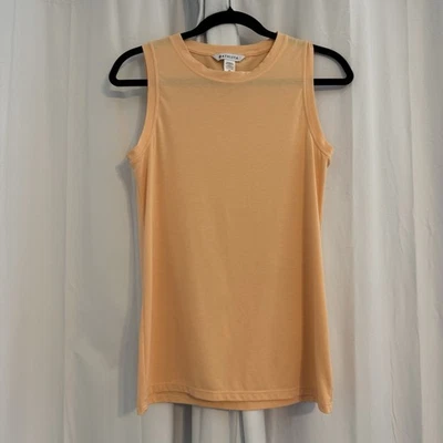 ATHA женщин коралл персиковый без рукавов BREEZY верхний бак Sz XS - Изображение 1 из 4