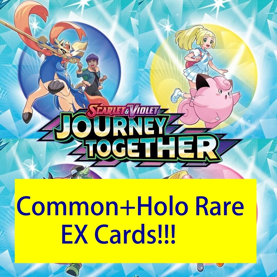 Journey Together Pokemon Singles - Holo, Reverse - Common - Choose your card! - Image 1 of 1
