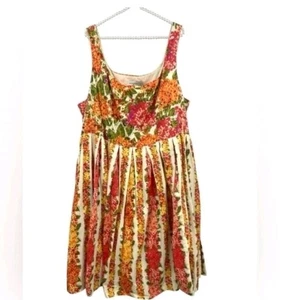 Vestido Solero Retro Isaac Mizarahi X Target Talla Grande 3X - Imagen 1 de 9