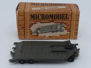 PETIT ENGIN VEHICULE DE GUERRE MICROMODEL DEOMA N.14 - Foto 1 di 5