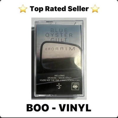 Blue oyster cult Mirrors Cassette Tape Rock EX / EX Foto 1 de 4