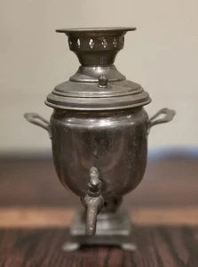 Urna de té soviética rusa vintage de la URSS - Imagen 1 de 8