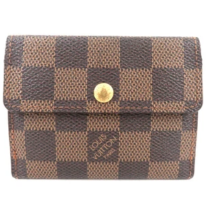 Authentic Louis Vuitton Damier Ludlow Coin Case Wallet N62925 F/S - Picture 1 of 12