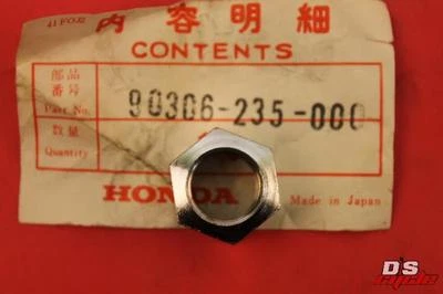 NOS HONDA CB175 CB175 1968 1970 SL175 REAR AXLE NUT PART# 90306-235-000 - Image 1 of 4