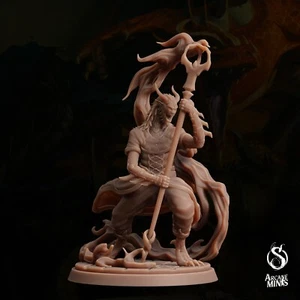 Dragon Spawn Kultist Sovereign - Pose 1 | Arkane Minis | D&D Miniatur - Bild 1 von 6
