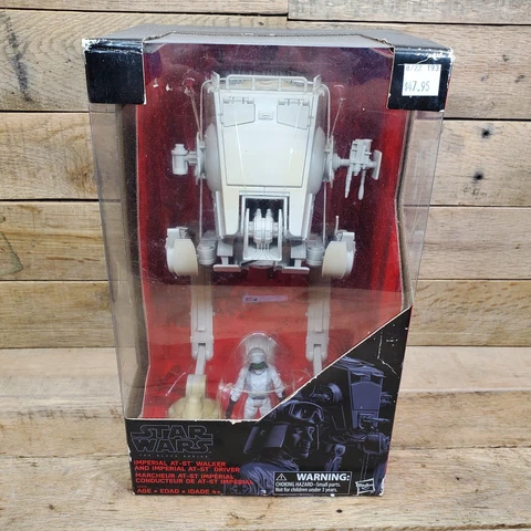 NEW Star Wars Black Series Imperial AT-ST Walker w/Driver  Action Figure Hasbro Cover